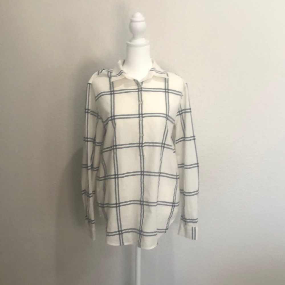 Euc Loft Button Down Top - Softened - image 1